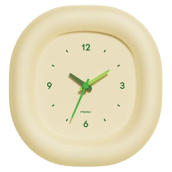 CHUNKY CREAM WALL CLOCK