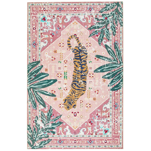 PINK TIGER RUG
