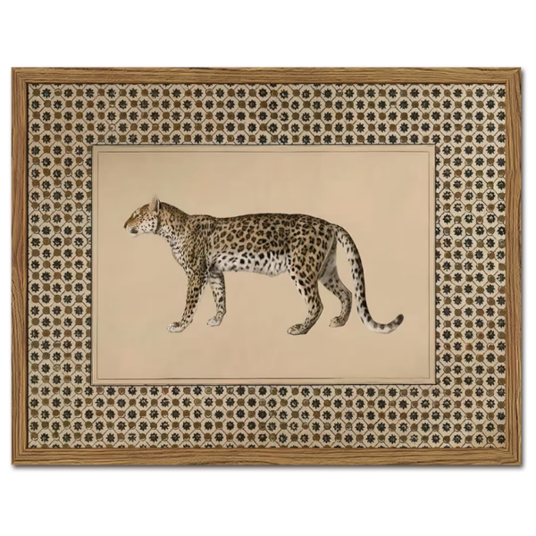 LEOPARD ART PRINT