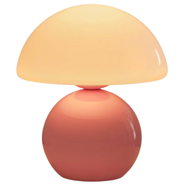 PINK MUSHROOM LAMP