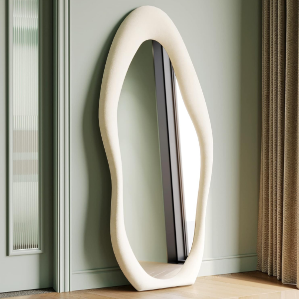 FULL LENGTH IVORY MIRROR