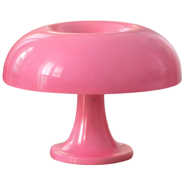 PINK MUSHROOM LAMP