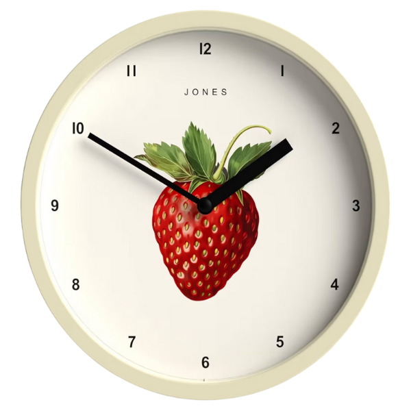 STRAWBERRY WALL CLOCK