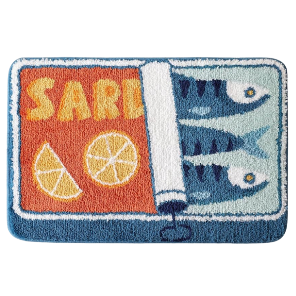 SARDINES BATH MAT