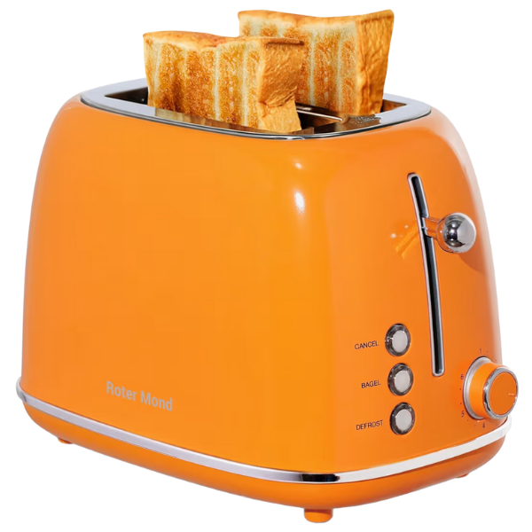 RETRO ORANGE TOASTER