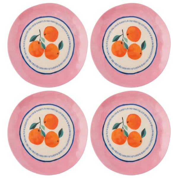 ORANGES SALAD PLATES