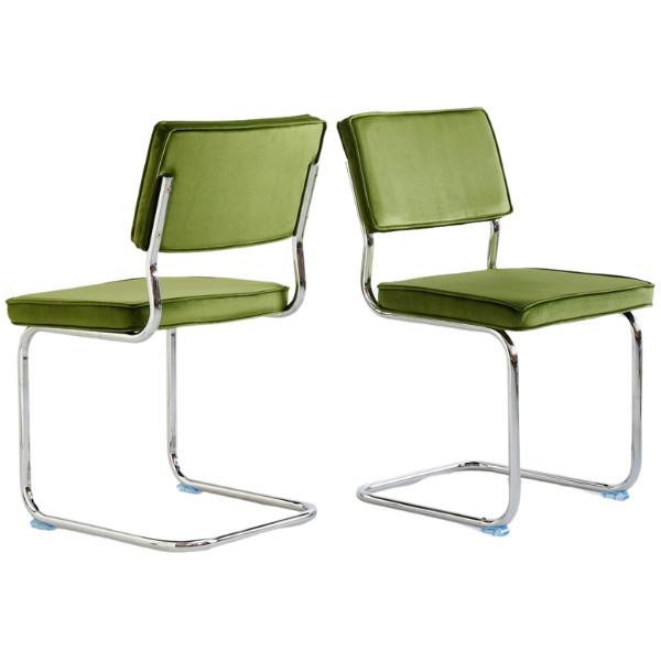 RETRO GREEN DINING CHAIRS