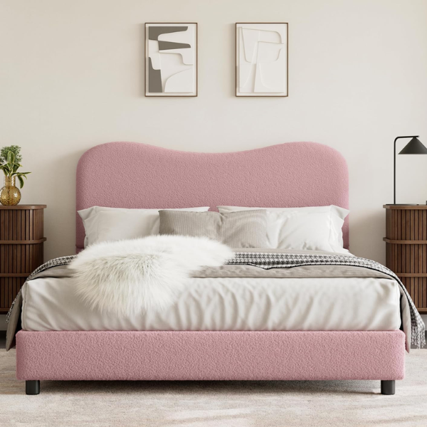 PINK QUEEN BED FRAME