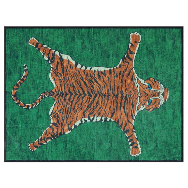GREEN TIGER RUG