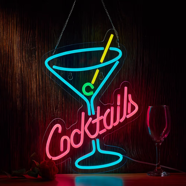 COCKTAILS NEON SIGN