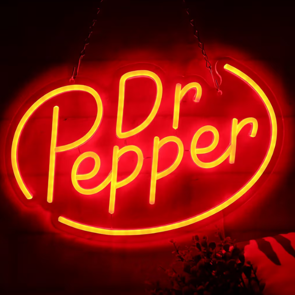DR PEPPER NEON SIGN
