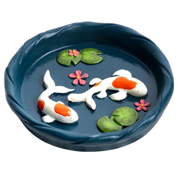 KOI FISH TRINKET DISH