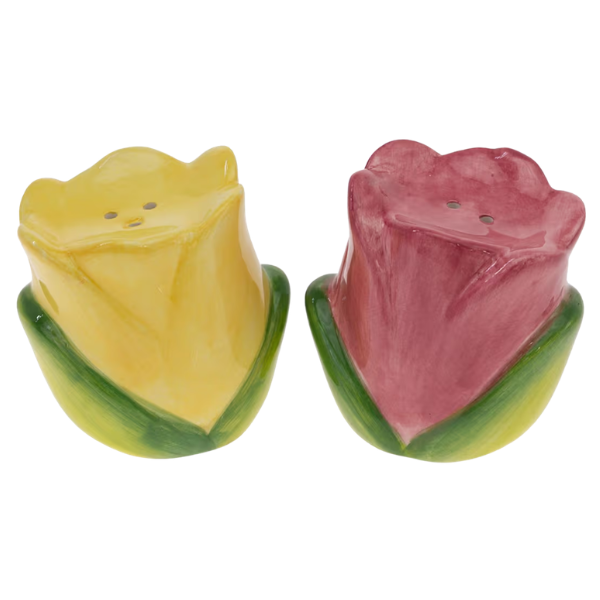 TULIP SALT & PEPPER SHAKERS