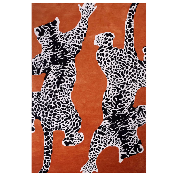 CLIMBING JAGUARS RUG