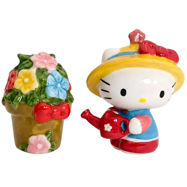 HELLO KITTY SALT & PEPPER SHAKERS
