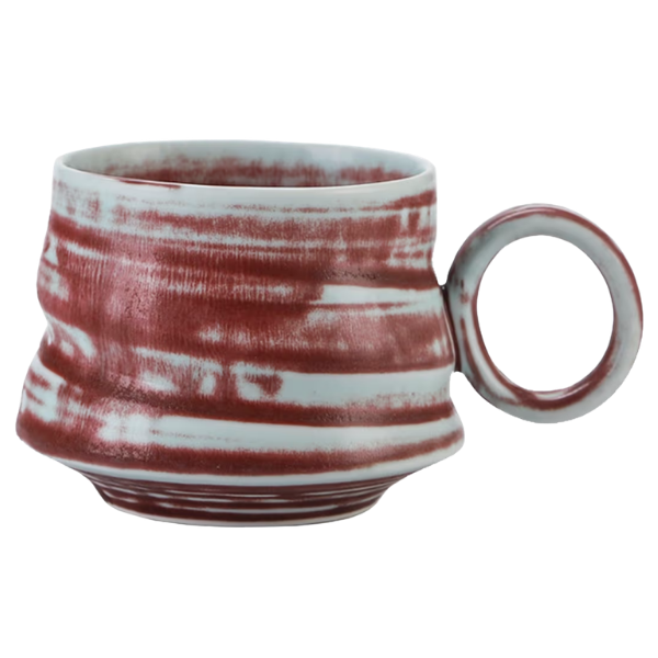 RUSTIC STONEWARE TEA CUP