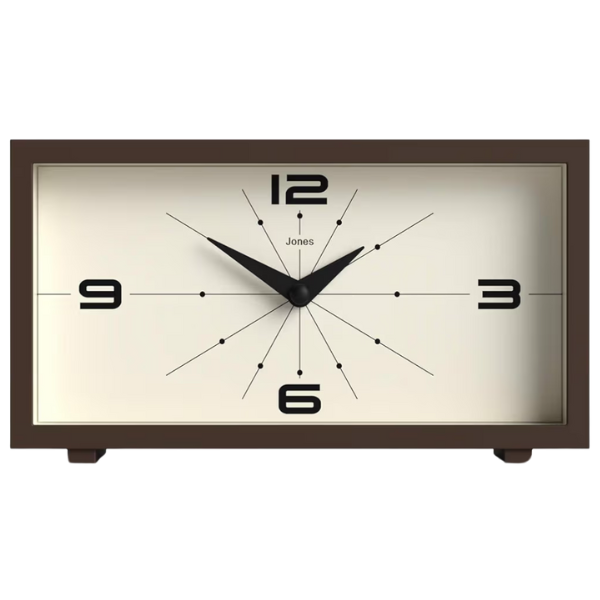 RETRO BROWN CLOCK