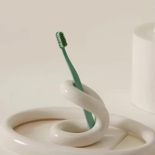 CERAMIC TOOTHBRUSH HOLDER