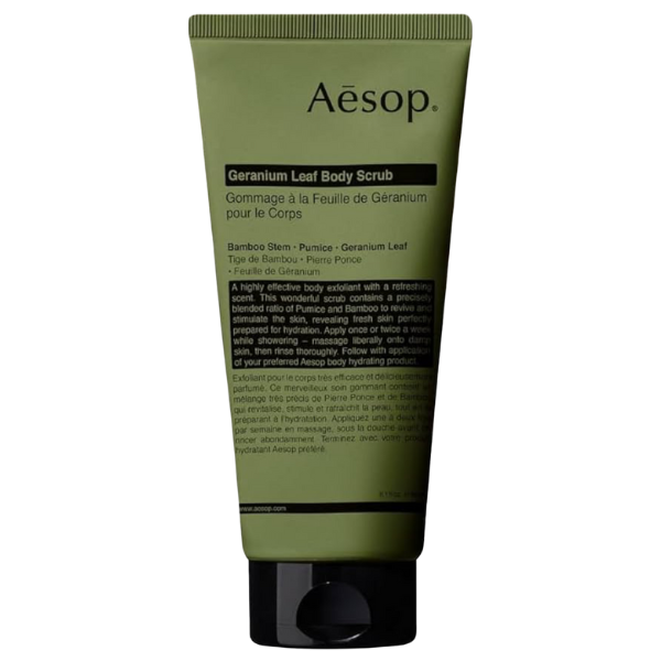 AESOP GERANIUM LEAF BODY SCRUB