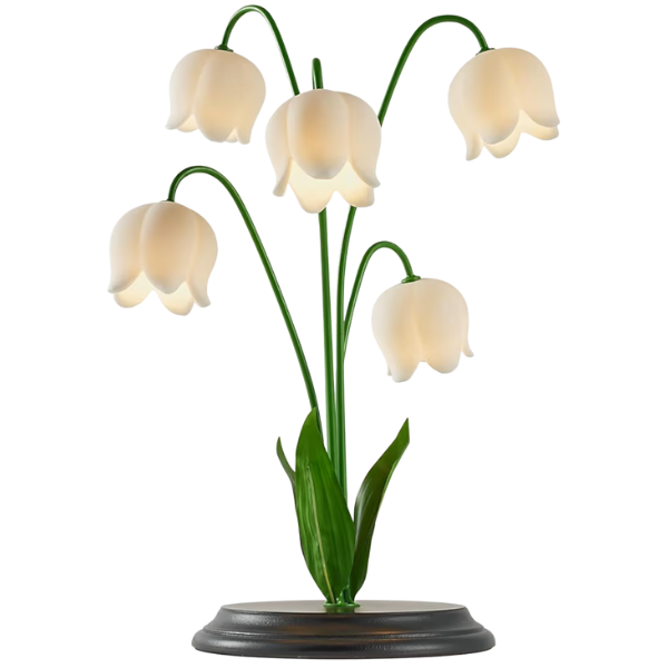 LILY OF THE VALLEY FLOWER LAMP