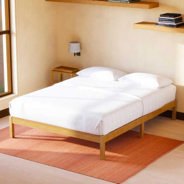 CLASSIC WOOD PLATFORM BED FRAME