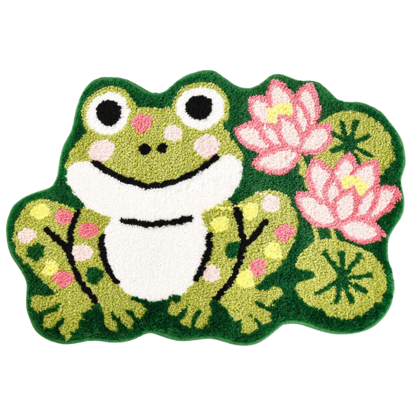 FROG BATH MAT