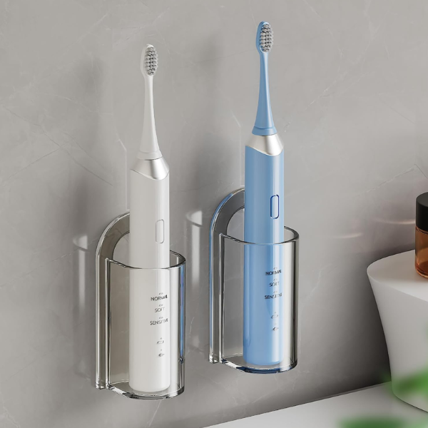 WALL MOUNTED ELECTRIC TOOTHBRUSH HOLDERS
