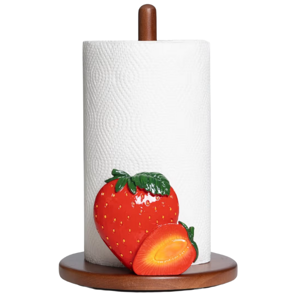 STRAWBERRY PAPER TOWEL HOLDER