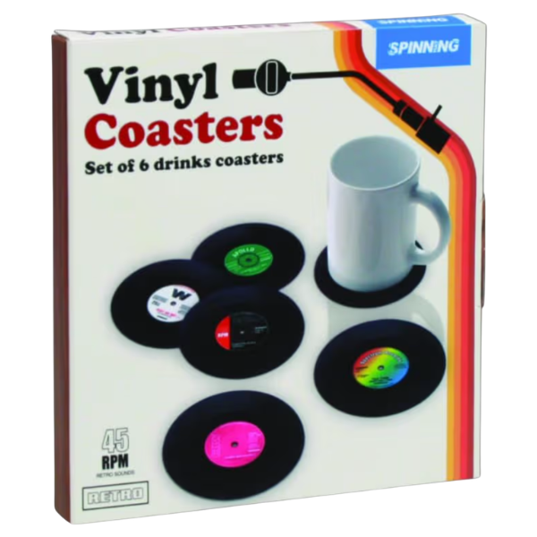 VINYL RECORD COASTERS