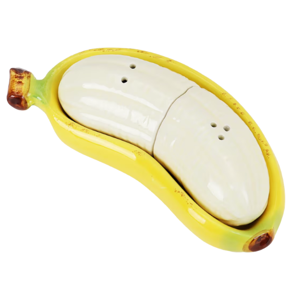 BANANA SALT & PEPPER SHAKERS