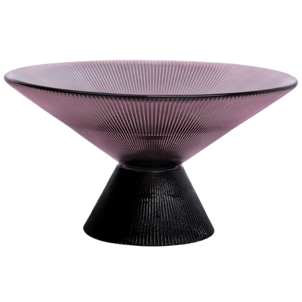 HANDBLOWN GLASS FRUIT BOWL