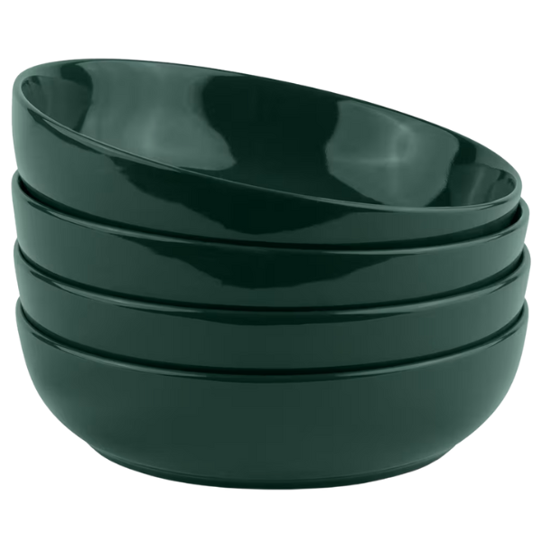 DARK GREEN CERAMIC BOWLS