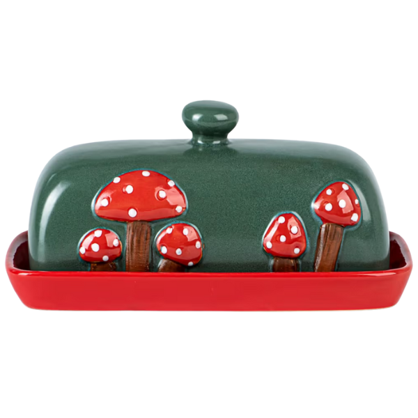 MUSHROOM BUTTER DISH