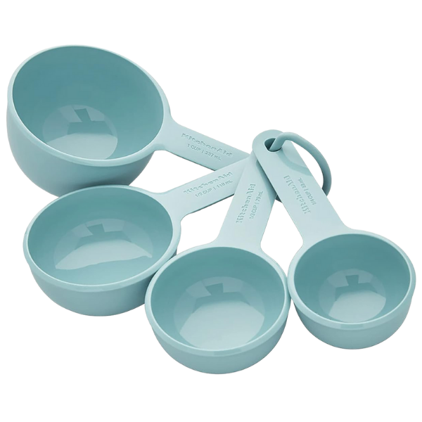 AQUA KITCHENAID MEASURING CUPS