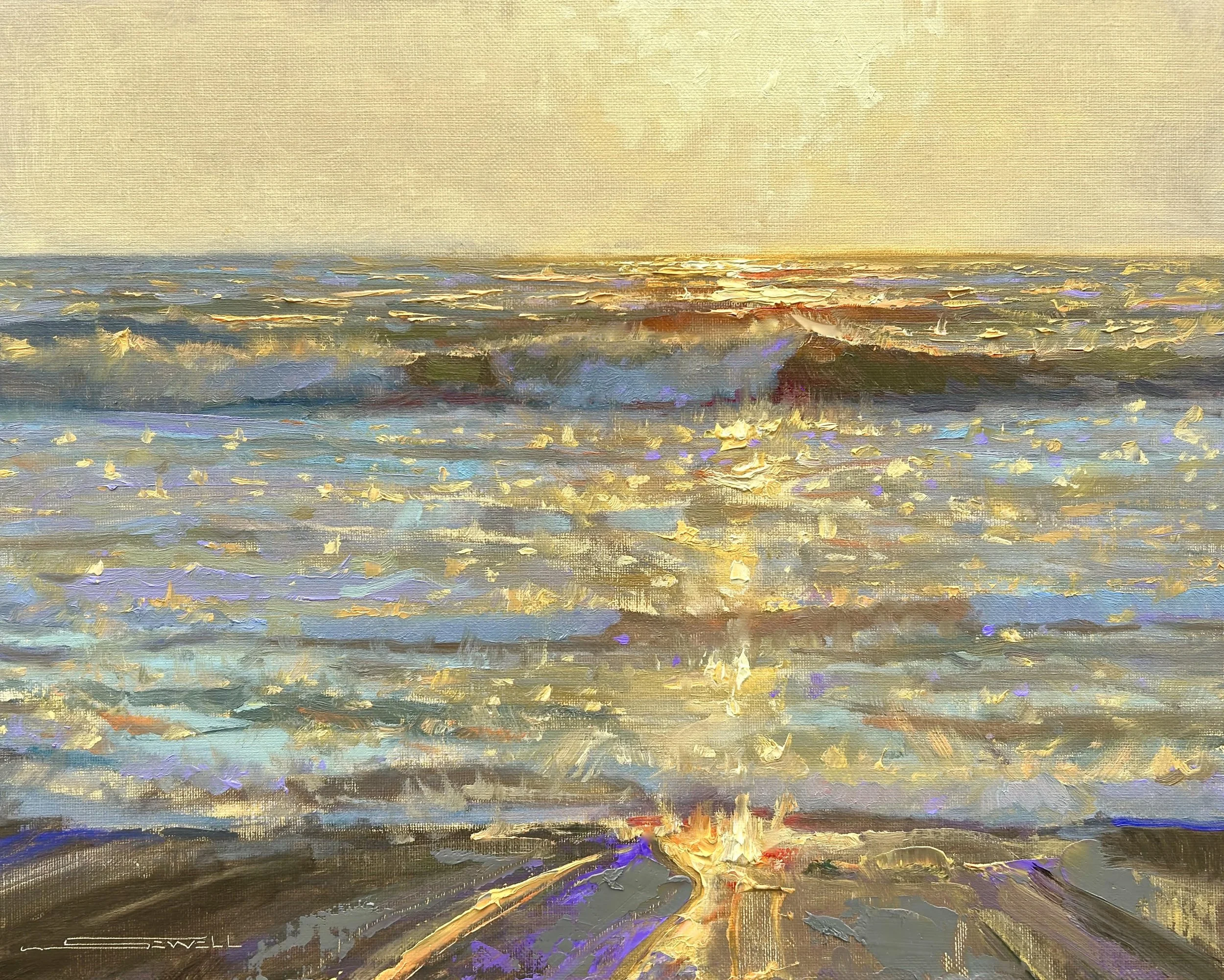 As She Sings To Me, 16x20"