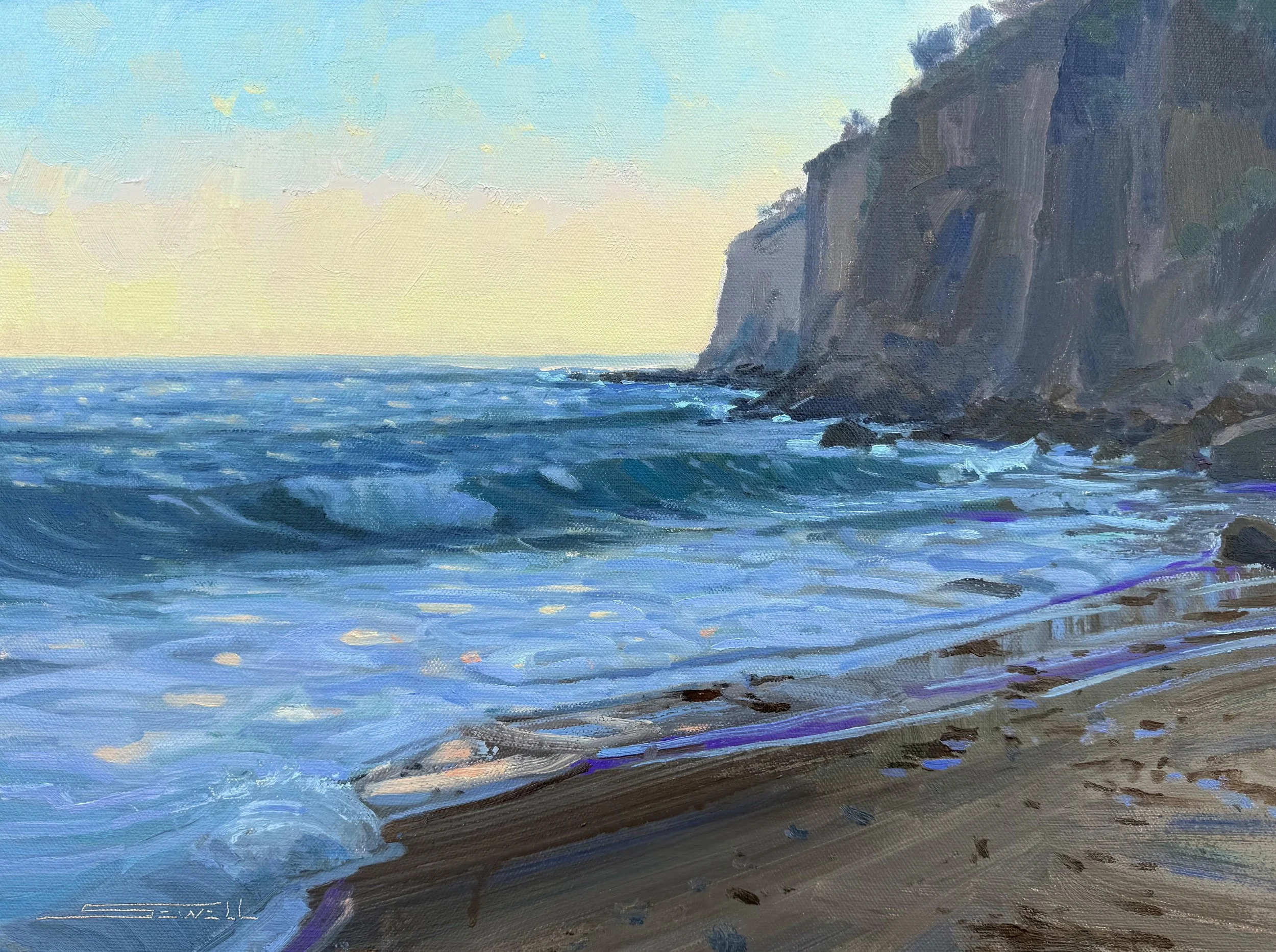 Emerald Bay North Point, 12x16"