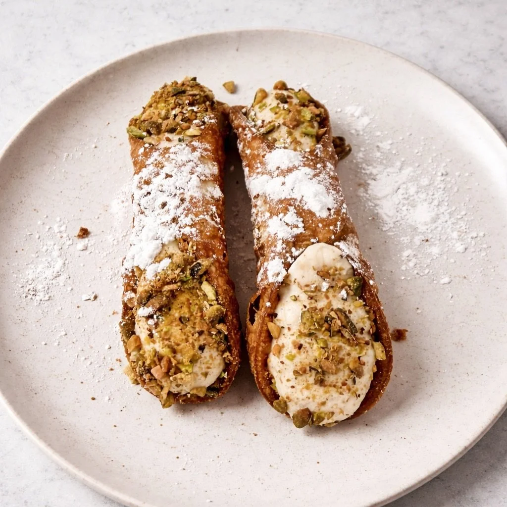 Did you know Soci Pizza also offers gourmet cannoli for events in the Triangle area as well?

Our cannoli are made with homemade ricotta filling and imported Sicilian shells, prepared with the same care as our farm-to-table Neapolitan pizza.

We go t