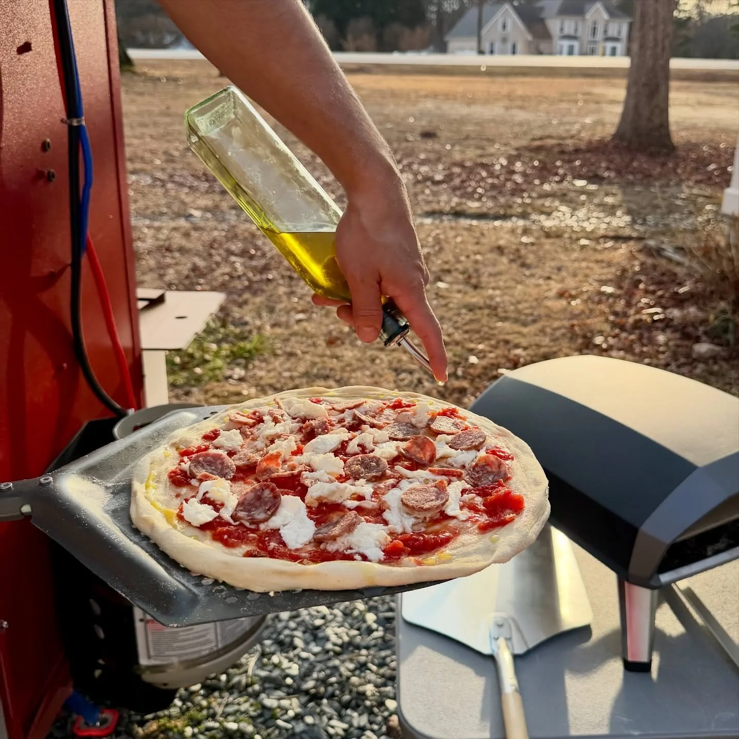 Experience the taste of authentic Neapolitan pizza, made with love using the best local ingredients, our custom dough made in an exclusive partnership with Guglhupf in Durham, and featuring salami by Firsthand Foods. Ideal for birthday parties, cater