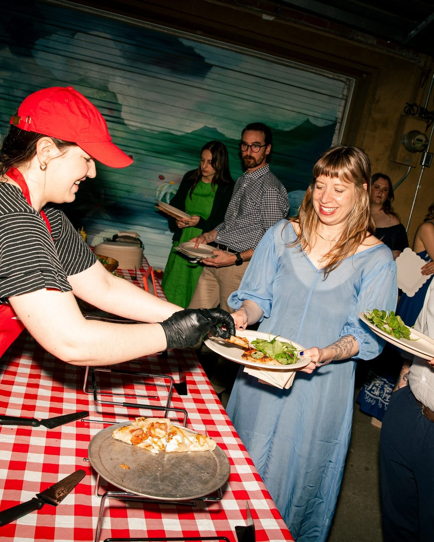 Photos part 2 from Stephen and Rebekka's pizza wedding in Carborro, NC. We served up 5 custom Neapolitan pizzas, gourmet salads with house-made dressing, and kept the flow going non-stop! Got an event coming up? Looking for Neapolitan pizza catering 