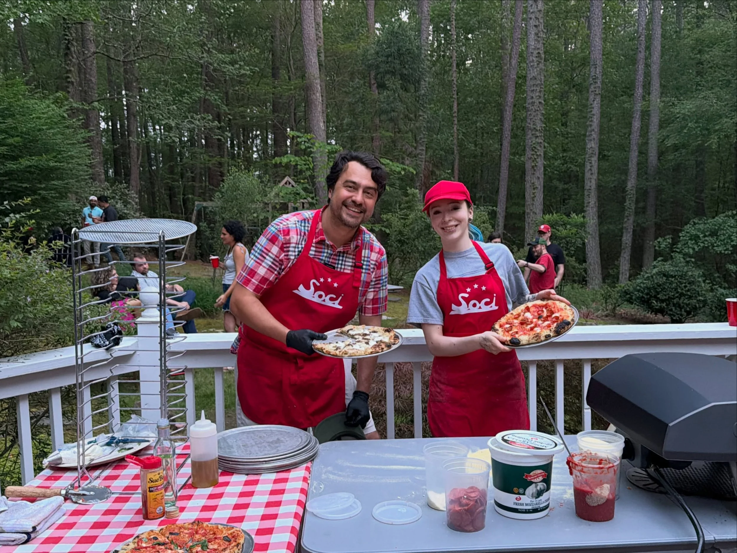 If you&rsquo;re on a tight budget, but are still looking for a personalized service and our delicious pizza made fresh on site, we now also offer a more affordable package with a simpler set up to accommodate smaller groups. Visit socipizza.com to le