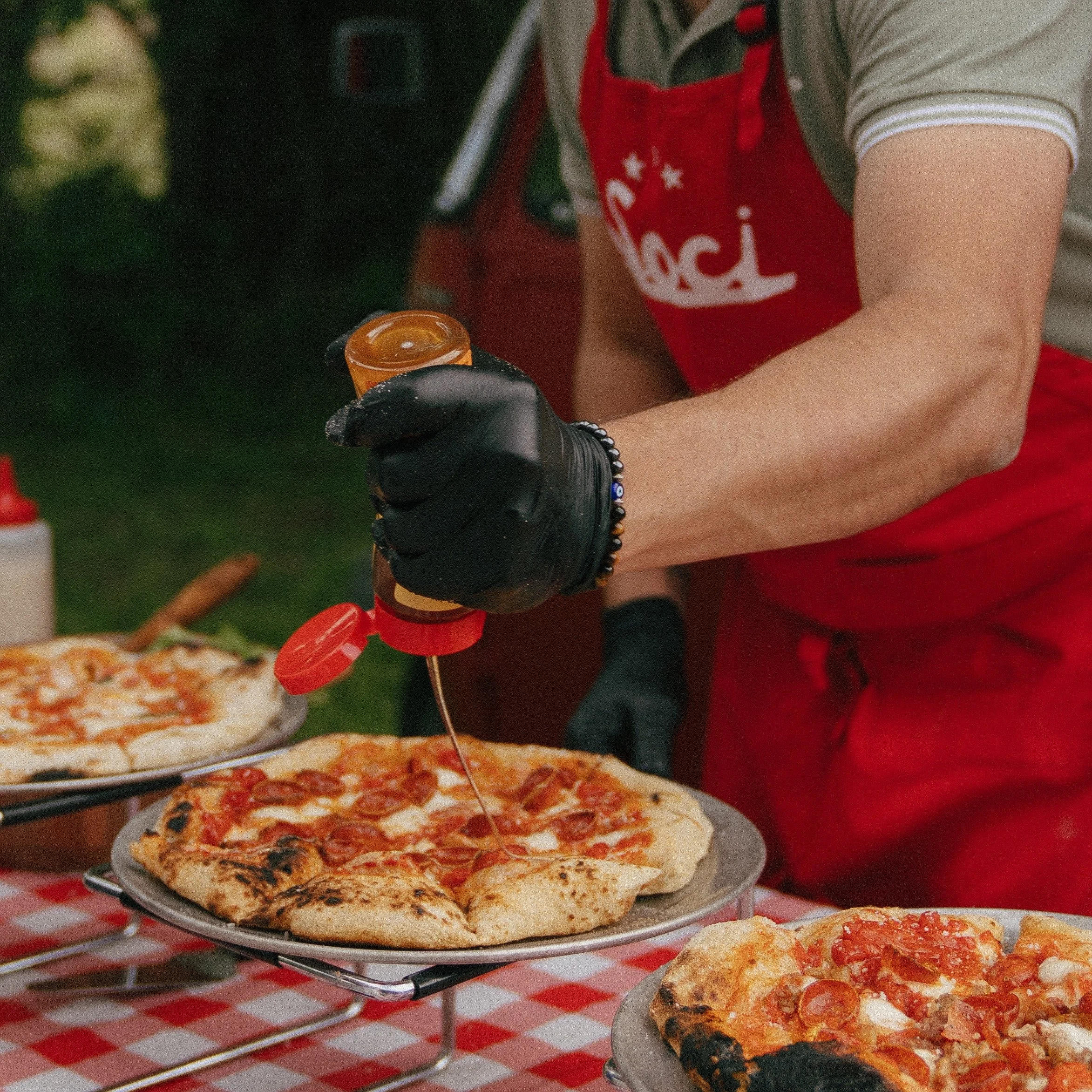 We can still squeeze you in! We're grateful for everyone who's booked us for their #pizzawedding and private event in the #raleigh area, and for those who haven't yet, we'd be happy to chat by phone or email about your special day or private event. P