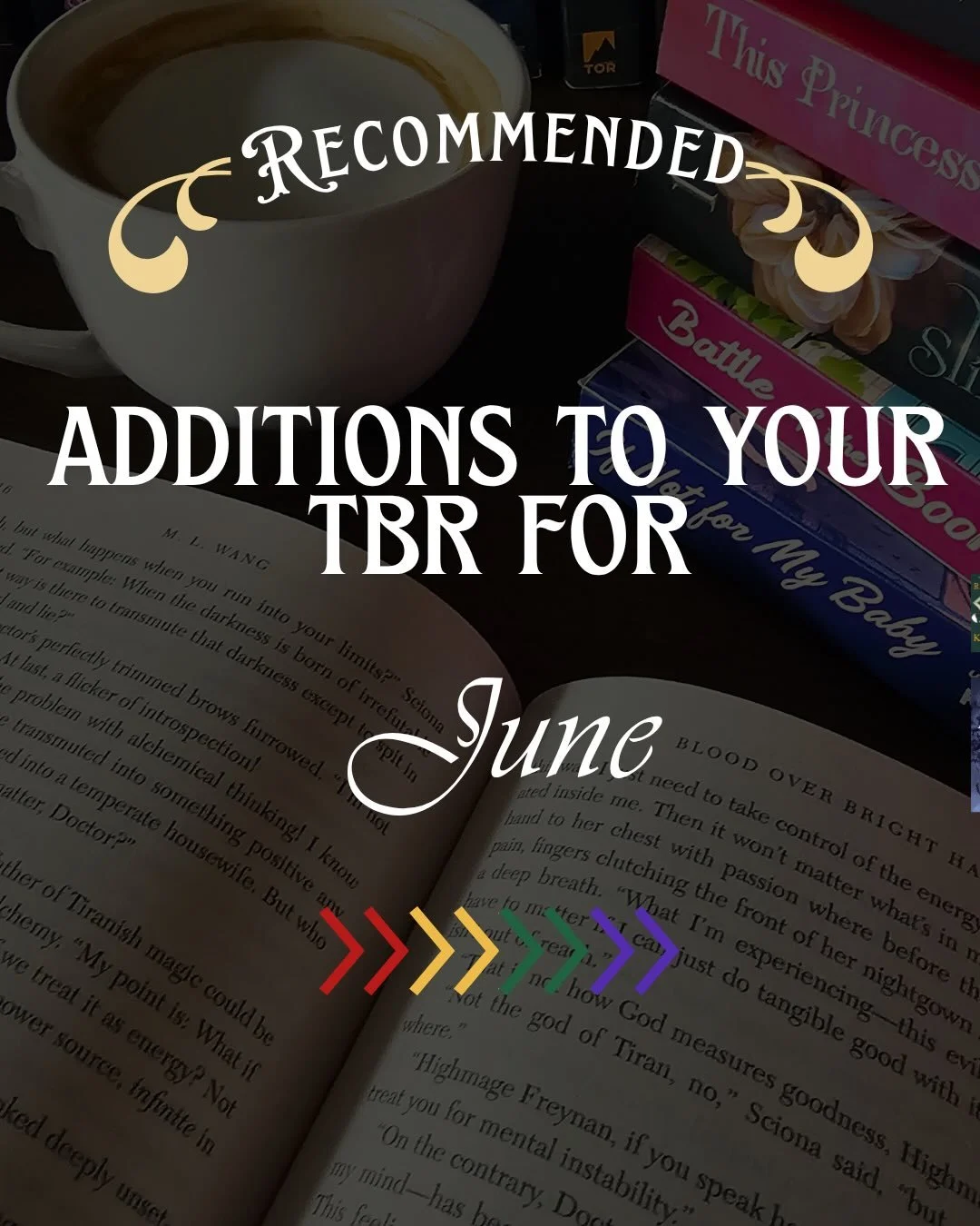 A few books to add to your TBR this 🏳️&zwj;🌈 month in no particular order&hellip; 😉 We also snuck in a few local authors rocking ❤️🧡💛💚💙💜 representation 🫶

What are you reading this month?