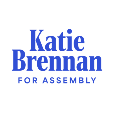 Blue Katie Brennan for Assembly Logo