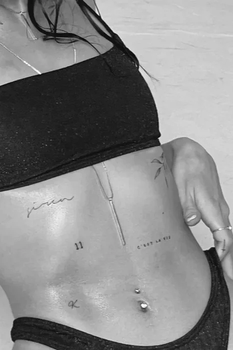 MULTIPLE SMALL TATTOOS