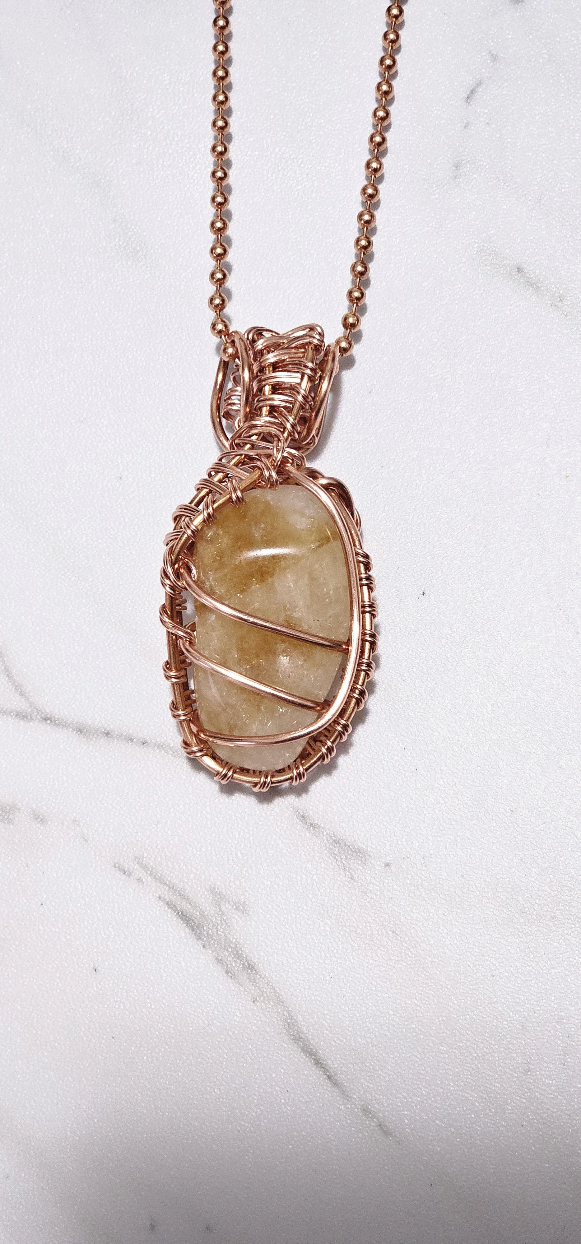Citrine  necklace