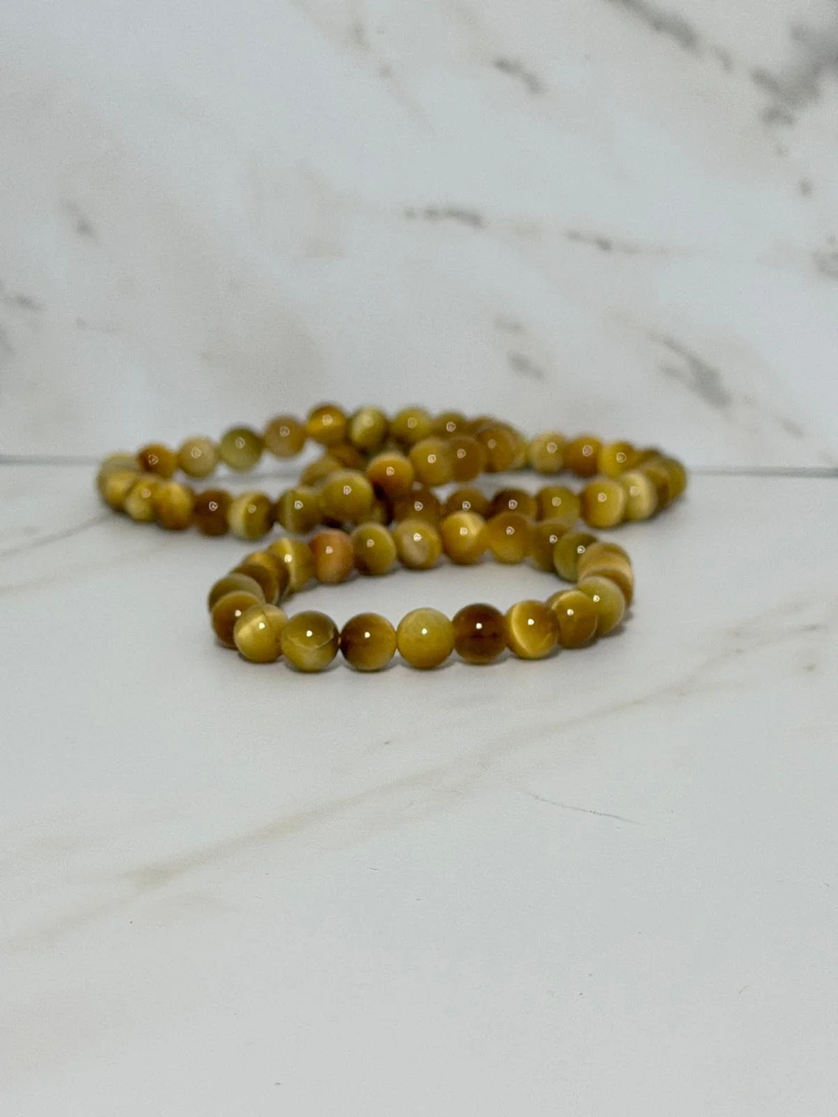 Gold Tigers eye bracelet