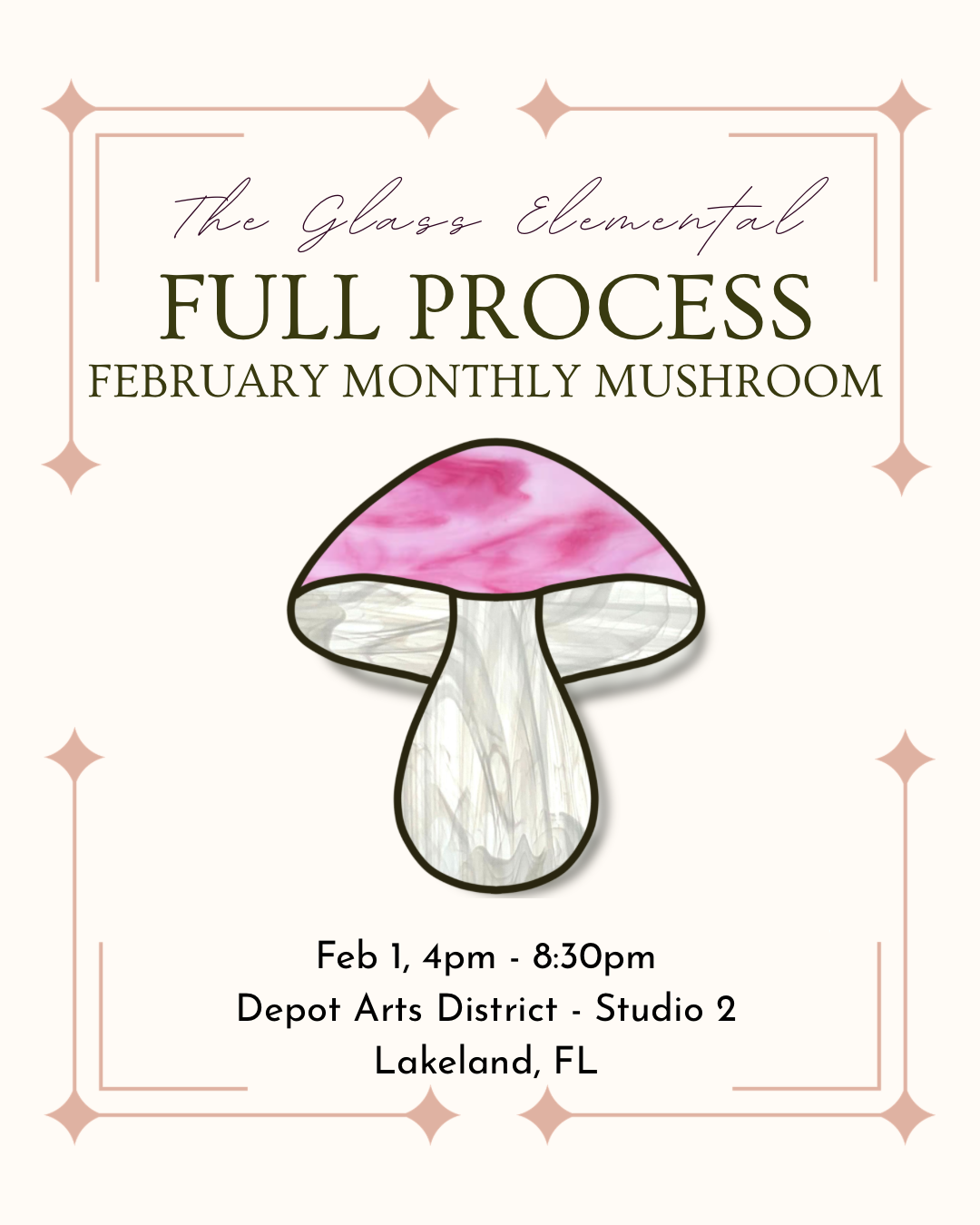 Full Process: Feb Monthly Mushroom