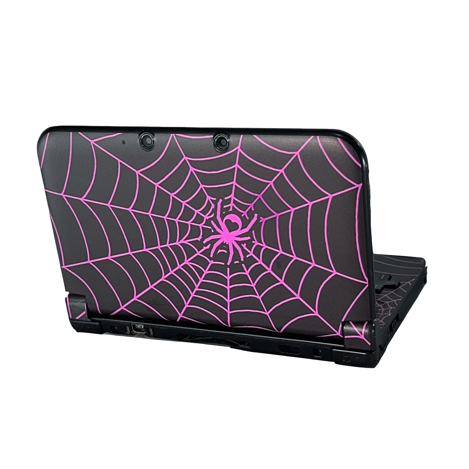 OG 3DS XL pink spiderweb 2.png