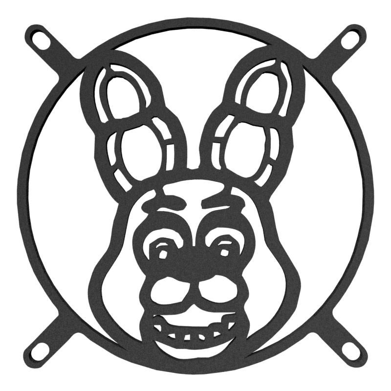 140mm Bonnie-Inspired Fan Cover