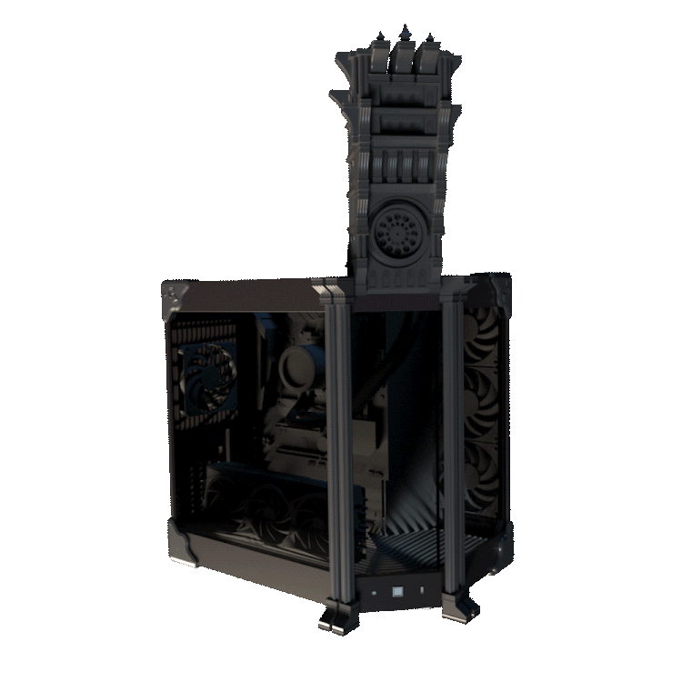 Cathedral Custom Build Computer PC Cathedral Kit — ZOMBIE TECH GAMING